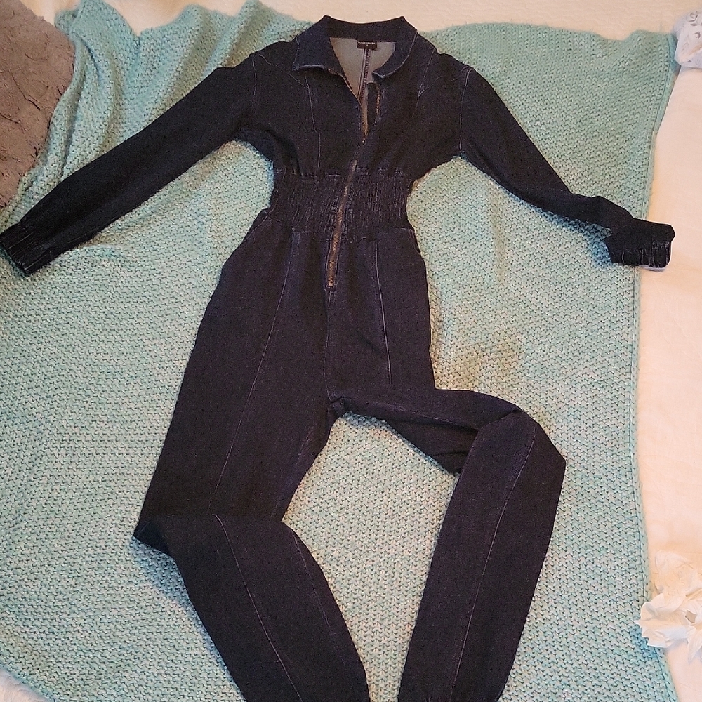 ALLOY Dark Blue Jumpsuit